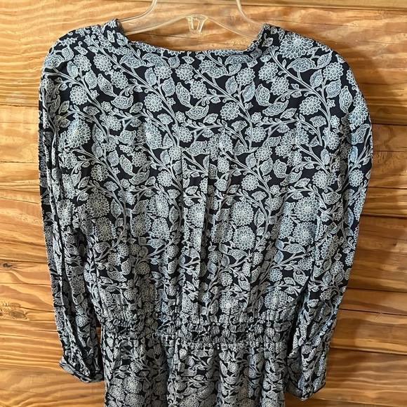 NWOT Reiss Navy Floral Dress - Picture 6 of 14